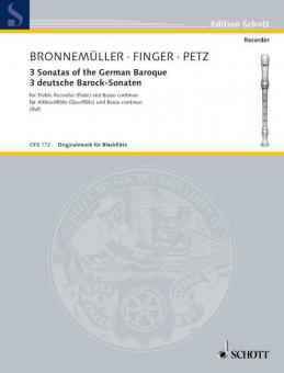 3 Sonatas of the German Baroque Standard