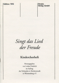 Singt das Lied der Freude 