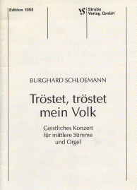 Tröstet, tröstet mein Volk 