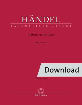 Anthem on the Peace HWV 266 (267) Download