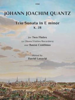 Trio Sonata in E minor, K. 28 Download