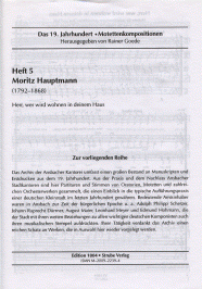 Herr, wer wird wohnen in deinem Haus 