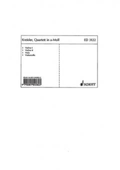 String Quartet A Minor Standard