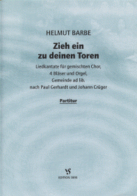 Zieh ein zu deinen Toren - Chorpart. 