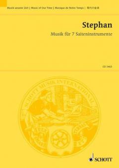Musik für sieben Saiteninstrumente Standard