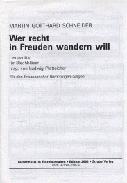 Wer recht in Freuden wandern will 