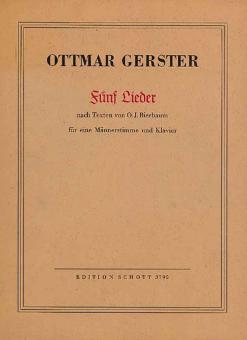 5 Lieder 