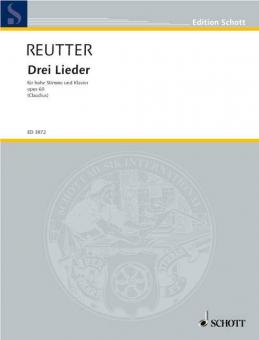Drei Lieder op. 60 Standard