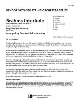 Brahms Interlude 