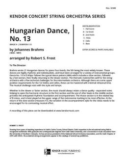 Hungarian Dance No. 13 