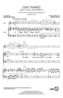 Give Thanks (With O Come Let Us Adore Him) Download
