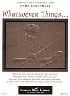Whatsoever Things 