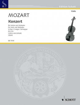 Concerto G Major K.216 Standard