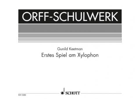 Erstes Spiel am Xylophon Standard