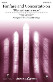 Fanfare and Concertato on "Blessed Assurance" - Bb Trumpet 1 