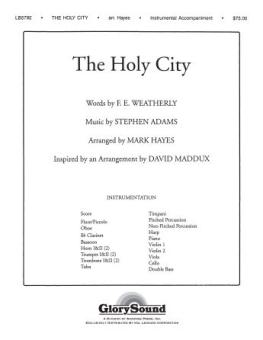 The Holy City - Clarinet in Bb 