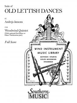 Suite Of Old Lettish Dances 