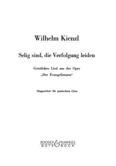 Selig sind, die Verfolgung leiden 