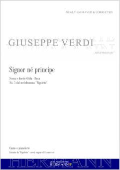 Rigoletto - Signor ne principe (no. 5) 