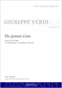 Don Carlo - Ella giammai m'amò (nº 10) 