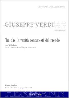 Don Carlo - Tu, che le vanità conoscesti del mondo (dal n. 15) 