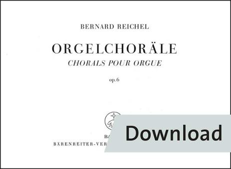 Corales para órgano op. 6 