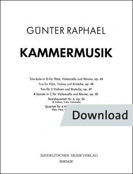 Sonate D-Dur op. 50 