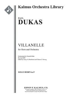 Villanelle for Horn and Orchestra 