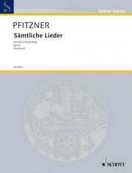 Sämtliche Lieder mit Klavierbegleitung 1 Standard