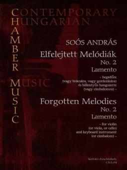 Forgotten Melodies No. 2: Lamento 