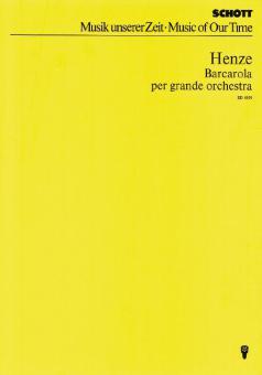 Barcarola 