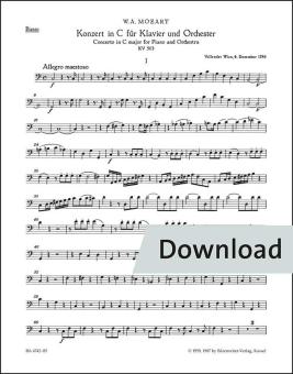 Konzert Nr. 25 C-Dur KV 503 Download