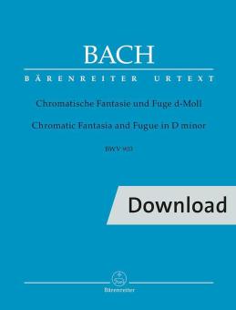 Chromatische Fantasie und Fuge d-Moll BWV 903 Download