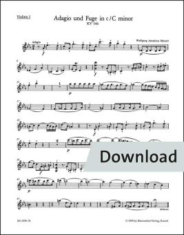 Adagio und Fuge c-Moll KV 546 Download