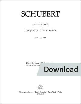 Sinfonie Nr. 5 B-Dur D 485 Download