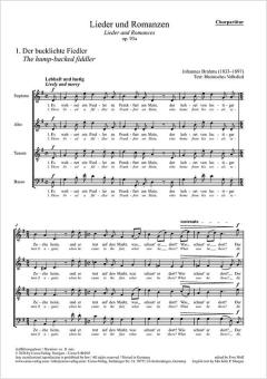 Lieder and Romances 93a Standard