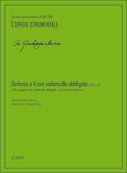 Sinfonia a 4 con violoncello obbligato HH. 32 n. 6 in Re maggiore 