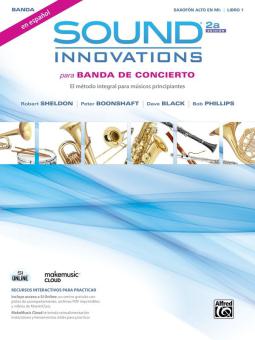 Sound Innovations para Banda de concierto 1 - Saxofón alto en mi bemol 
