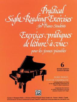 Practical Sight Reading Exercises for Piano Students, Book 6 Download