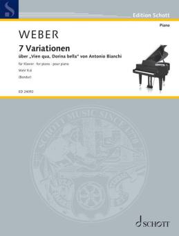 7 variaciones, op. 7, WeV R.6 Standard