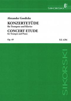 Estudio de concierto, op. 49 Download