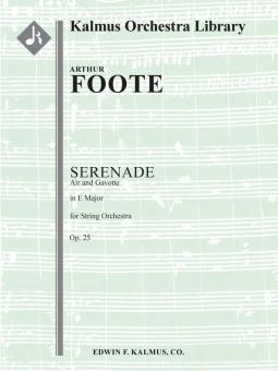 Serenade in E op. 25: Air and Gavotte 