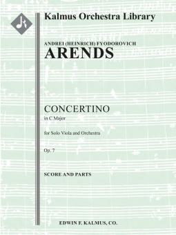 Concertino in C op. 7 