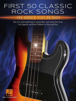 First 50 Classic Rocksongs You Should Play on Bass 