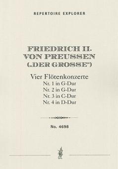 4 Flötenkonzerte Nr. 1 - 4 