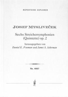 6 Streichersinfonien op. 2 