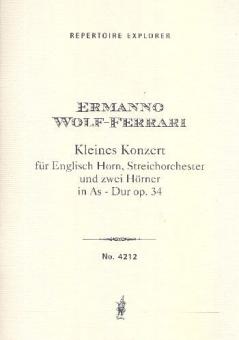 Kleines Konzert As-Dur op. 34 