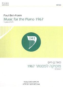 Music for Piano 1967 