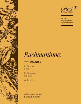 Vocalise en mi menor, op. 34/14 