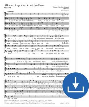 Alle eure Sorgen werfet auf den Herrn Download